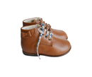 Chaussures Bottillons Souples Clarence Noeud - Cuir Camel - Fille