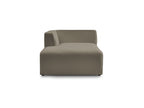 Méridienne Pour Canapé Modulable Megeve - Tissu Bouclette - Angle Gauche