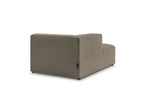 Méridienne Pour Canapé Modulable Megeve - Tissu Bouclette - Angle Gauche