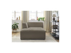 Méridienne Pour Canapé Modulable Megeve - Tissu Bouclette - Angle Gauche