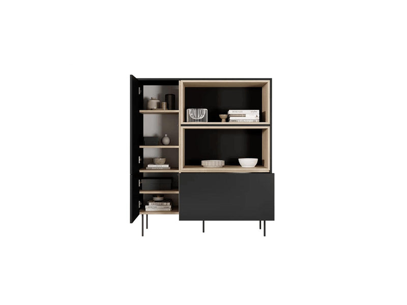 Atlas - Buffet Haut 2 Portes Avec Niches