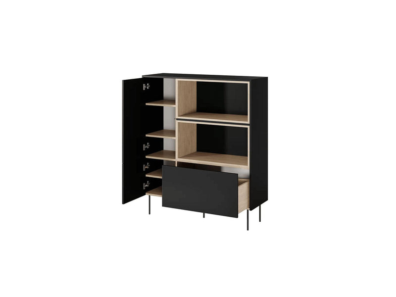 Atlas - Buffet Haut 2 Portes Avec Niches