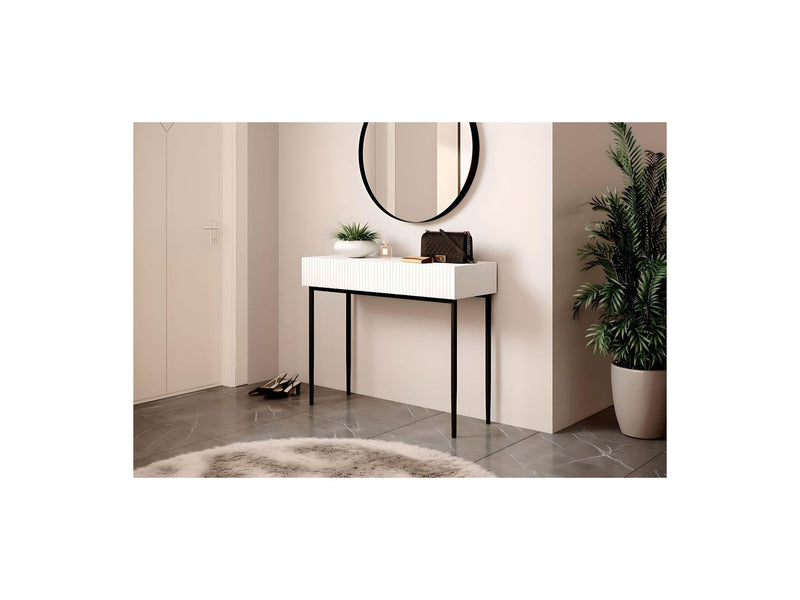 Console 2 Tiroirs  - Kasha - Pieds Noir