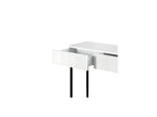 Kasha - Console Table 2 Drawers - Black Legs