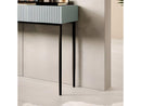 Kasha - 2 Drawer Console - Black Feet