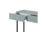 Kasha - Console Table 2 Drawers - Black Legs