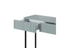 Kasha - 2 Drawer Console - Black Feet