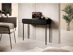 Kasha - Console Table 2 Drawers - Black Legs