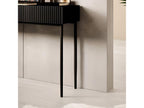 Kasha - Console Table 2 Drawers - Black Legs