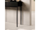 Kasha - 2 Drawer Console - Black Feet