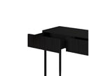 Kasha - Console Table 2 Drawers - Black Legs