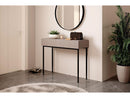 Kasha - 2 Drawer Console - Black Feet