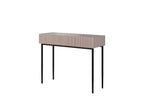 Kasha - Console Table 2 Drawers - Black Legs