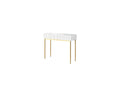 Kasha - 2-Drawer Console Table - Gold Legs