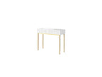Kasha - 2-Drawer Console Table - Gold Legs
