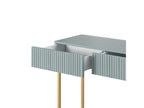 Kasha - 2-Drawer Console Table - Gold Legs