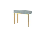 Kasha - 2-Drawer Console Table - Gold Legs