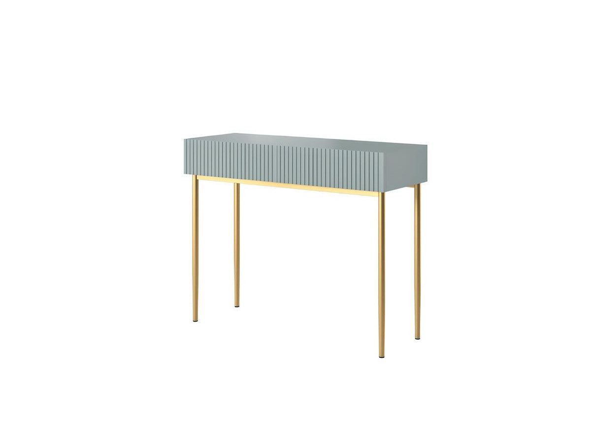 Kasha - 2-Drawer Console Table - Gold Legs