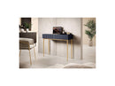 Kasha - 2 Drawer Console - Gold Feet