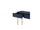 Kasha - 2 Drawer Console - Gold Feet