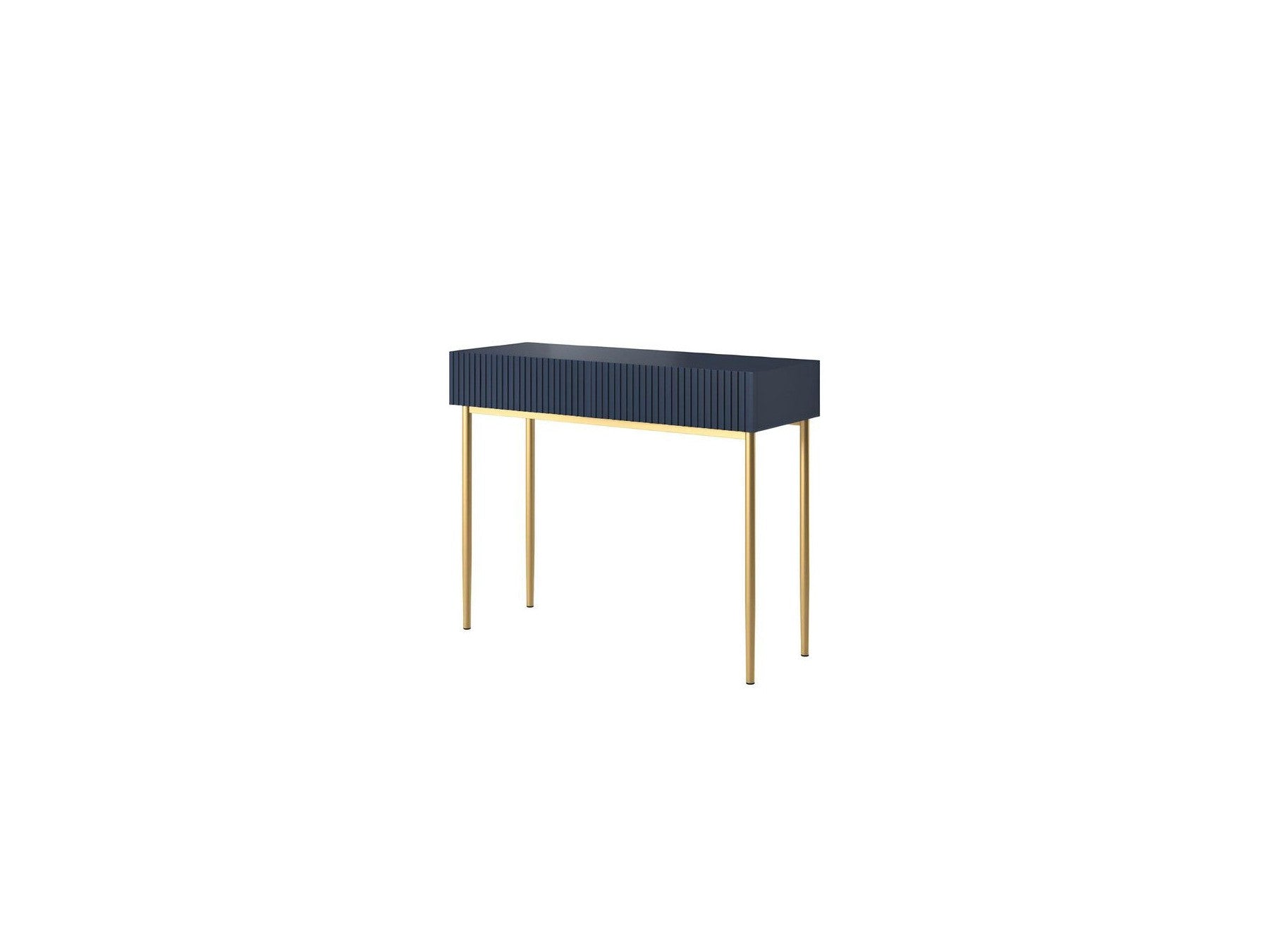 Kasha - 2-Drawer Console Table - Gold Legs