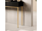 Kasha - 2-Drawer Console Table - Gold Legs