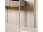 Kasha - 2-Drawer Console Table - Gold Legs