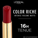 Barra de labios Color Riche Volumen Intenso Mate 480 Le Plum Dominant