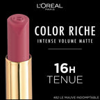 Barra de labios mate Color Riche Intense Volume 482 Le Mauve Indomptable