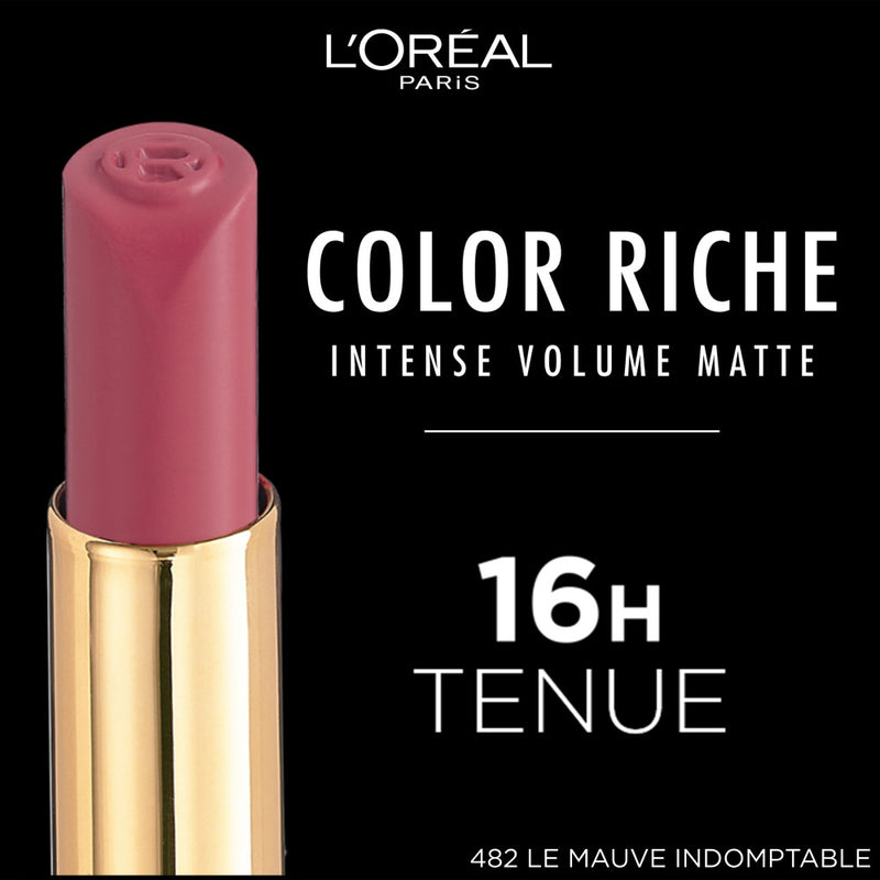 Color Riche Intense Volume Matte Lipstick 482 Le Mauve Indomptable