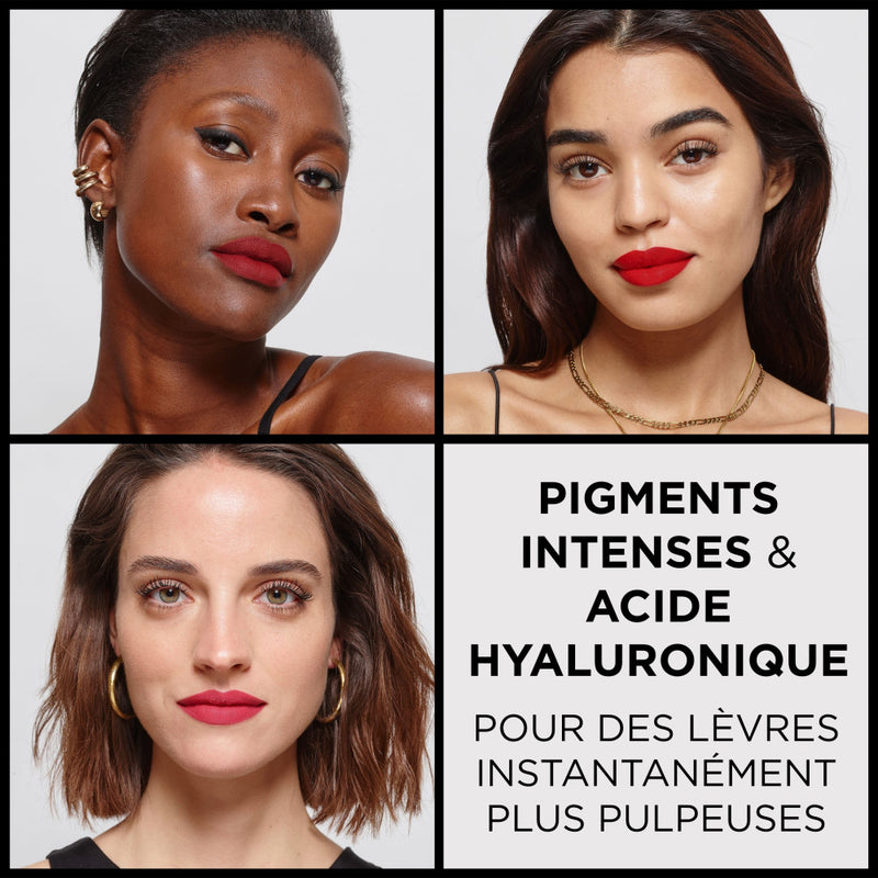 Barra de labios mate Color Riche Intense Volume 346 Le Rouge Determination