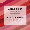 Barra de labios mate Color Riche Intense Volume 346 Le Rouge Determination