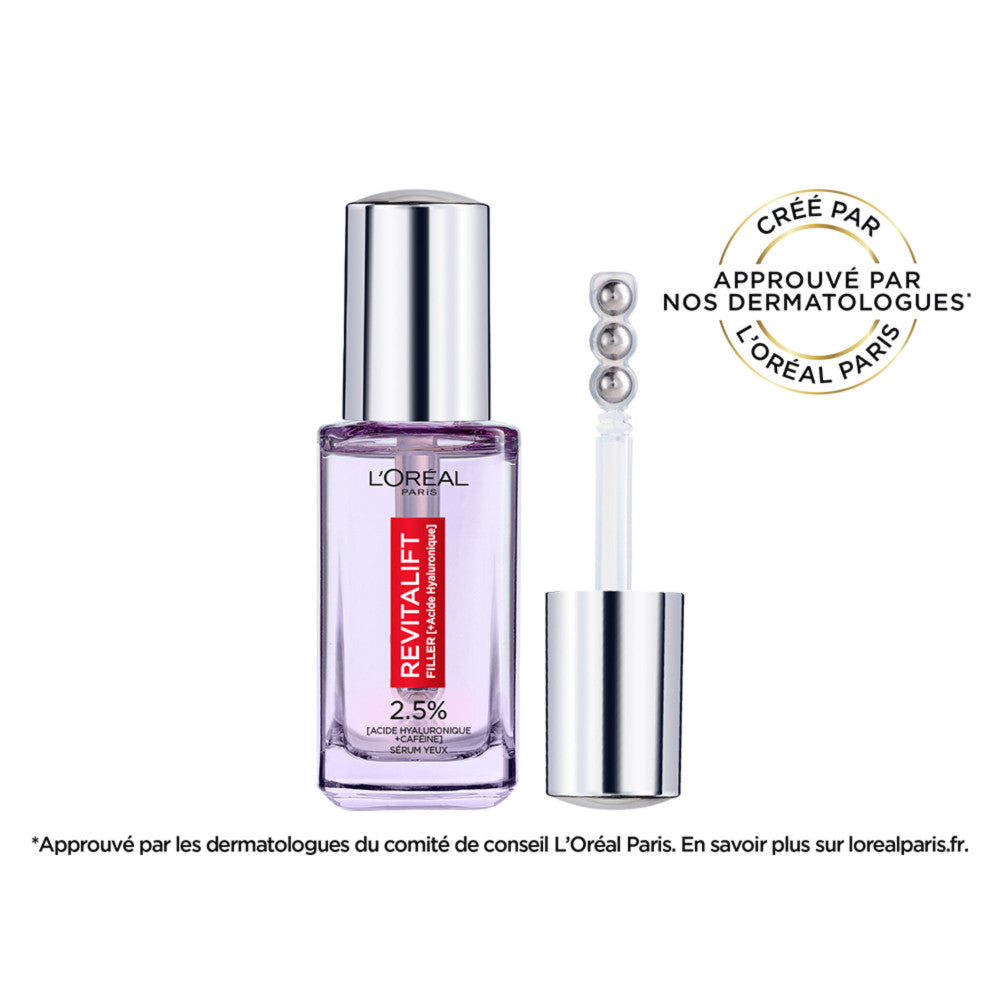 Revitalift Filler Sérum de Ojos con Ácido Hialurónico y Cafeína