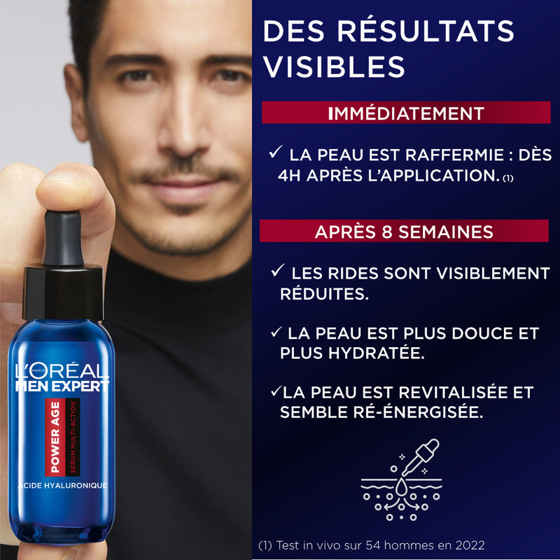 L'Oréal Men Expert Power Age Multi-Action Hyaluronic Acid Serum