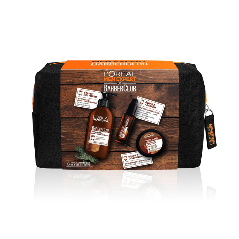 L'Oréal Men Expert Barber Club Beard & Face Care Routine - 3 Products