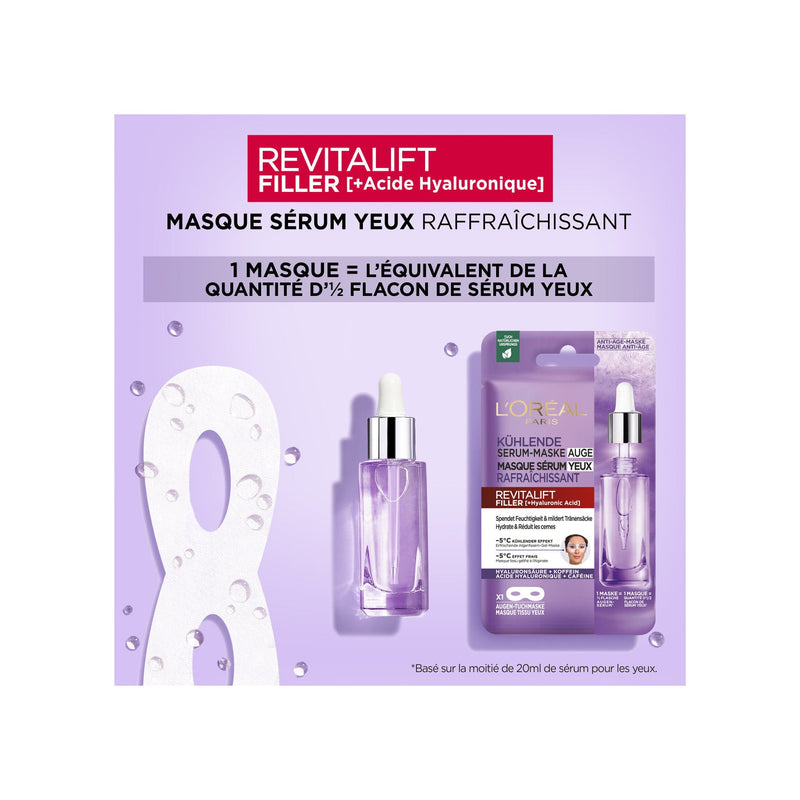 Rituel Soins Yeux Anti-Rides Acide Hyaluronique - 3 Produits