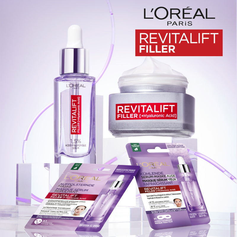Revitalift Filler Trousse Routine Repulpante & Hydratante À L’Acide Hyaluronique - 4 Produits