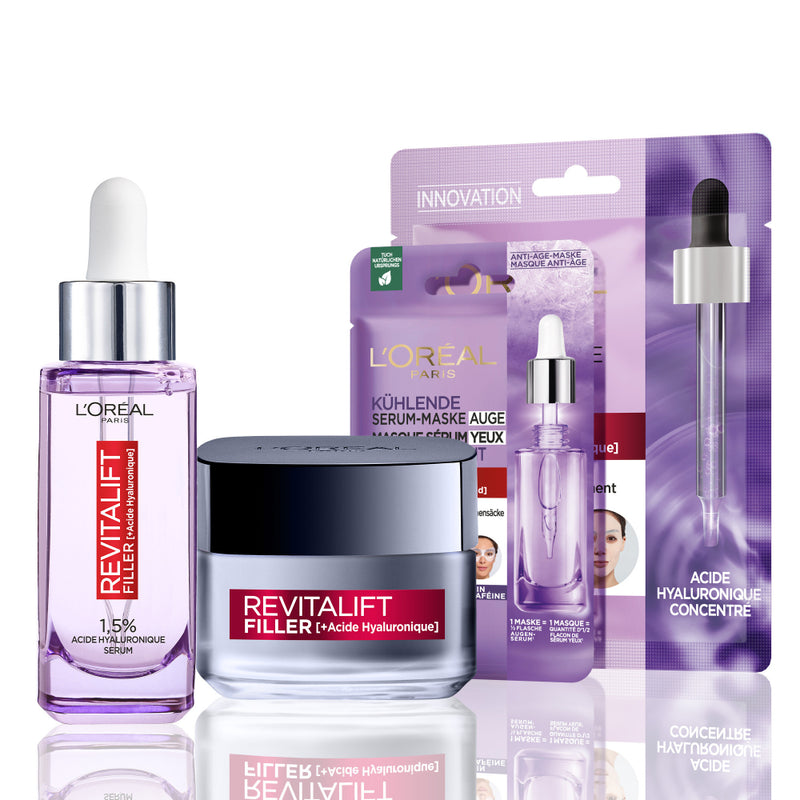 Revitalift Filler Trousse Routine Repulpante & Hydratante À L’Acide Hyaluronique - 4 Produits