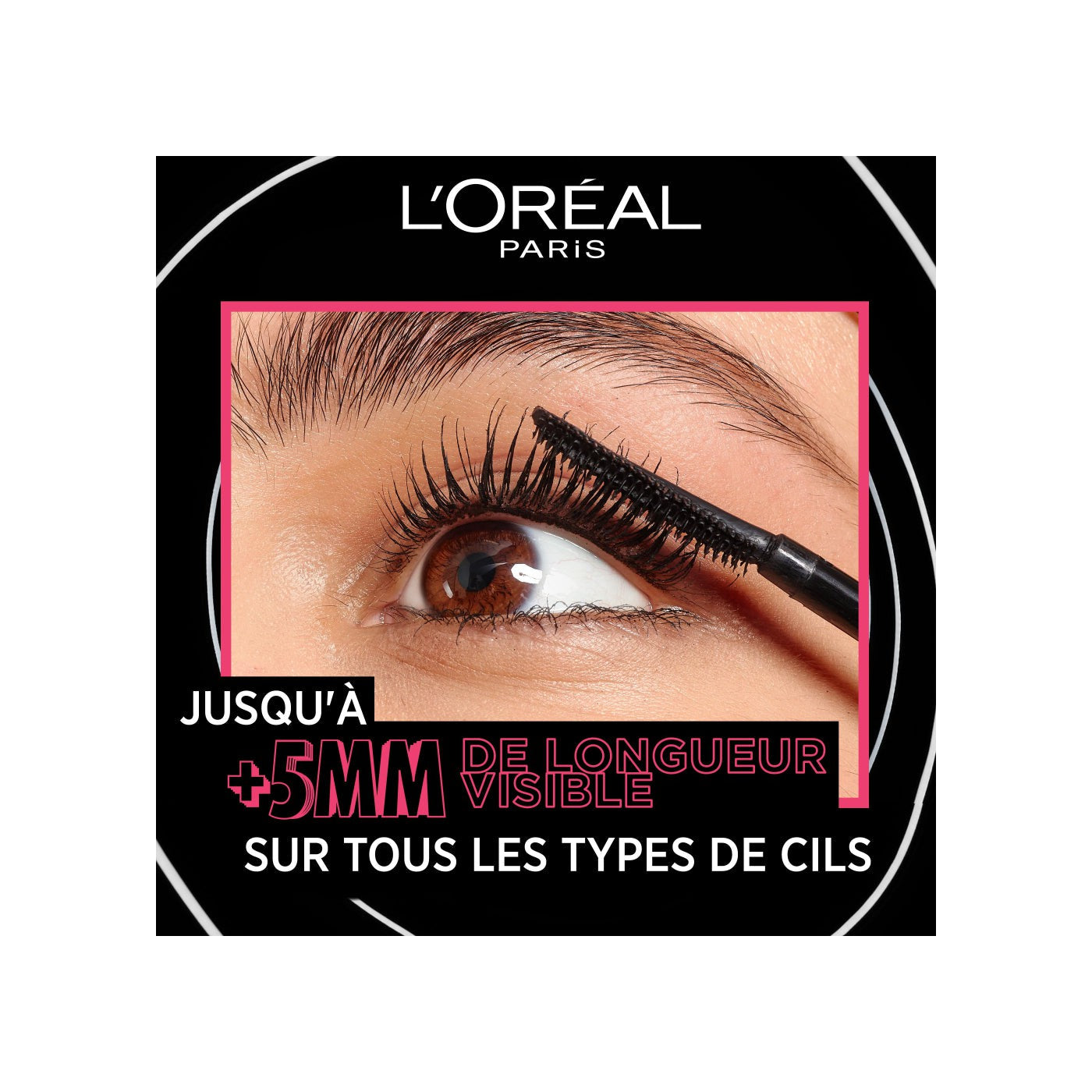 Kit Duo Mascara Lift Telescópica Negro + Delineador Grip Infalible 36H