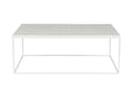 Glazed - Coffee Table - Ceramic - White