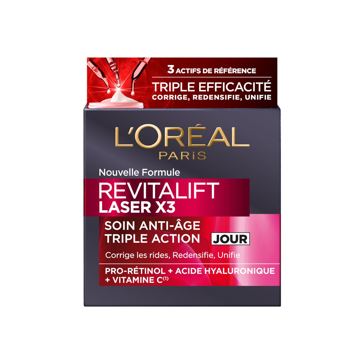 Tratamiento de día antiedad con láser Revitalift