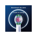 Oral-B Pro 3D White - 12 Brossettes - Compatibles Toutes Brosses Sauf Io