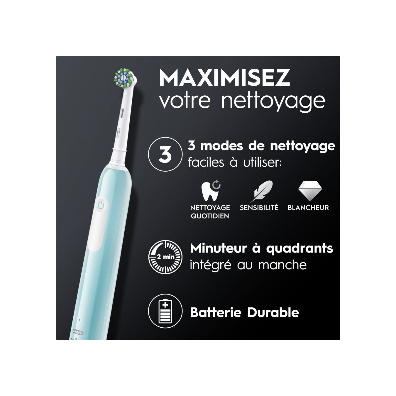 Oral-B Pro Series 1 Electric Toothbrush - Blue