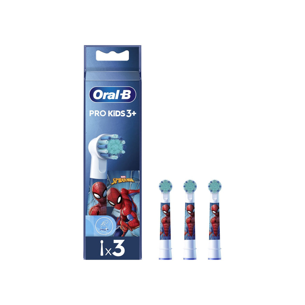 Oral-B Pro Kids Brushes Spiderman - 3 Brushes