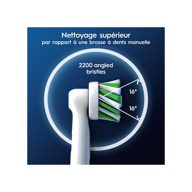 Oral-B Pro Cross Action - 3 Brossettes