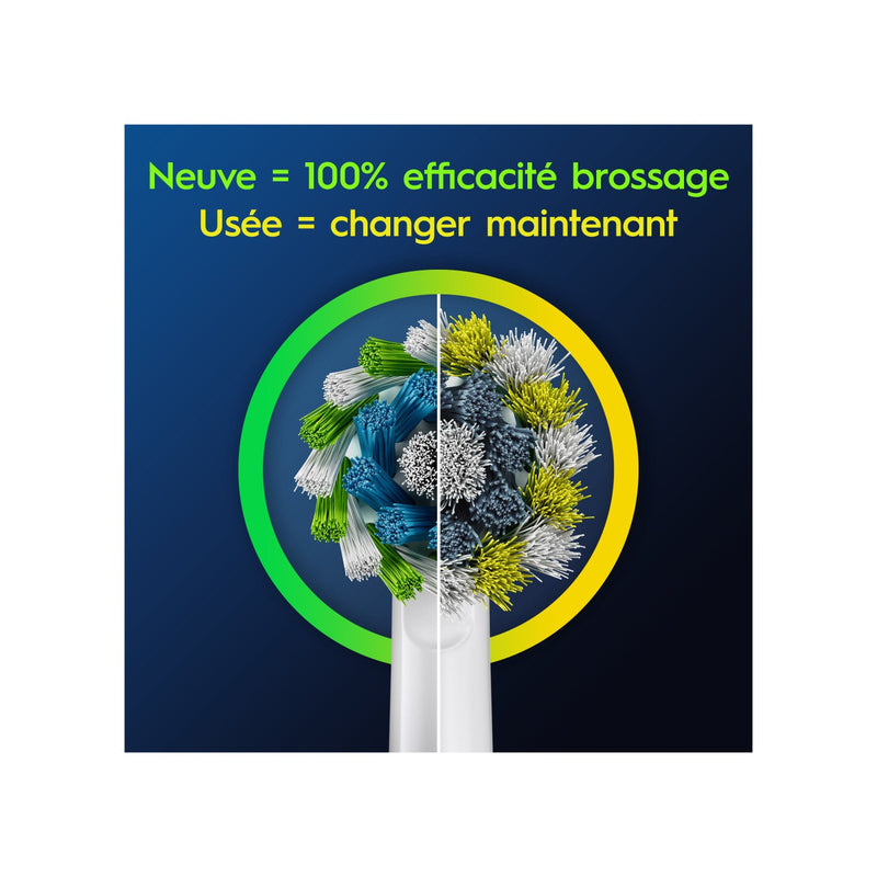 Oral-B Pro Cross Action - 3 Brossettes