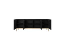 Kasha - 4 Door Sideboard - Gold Feet