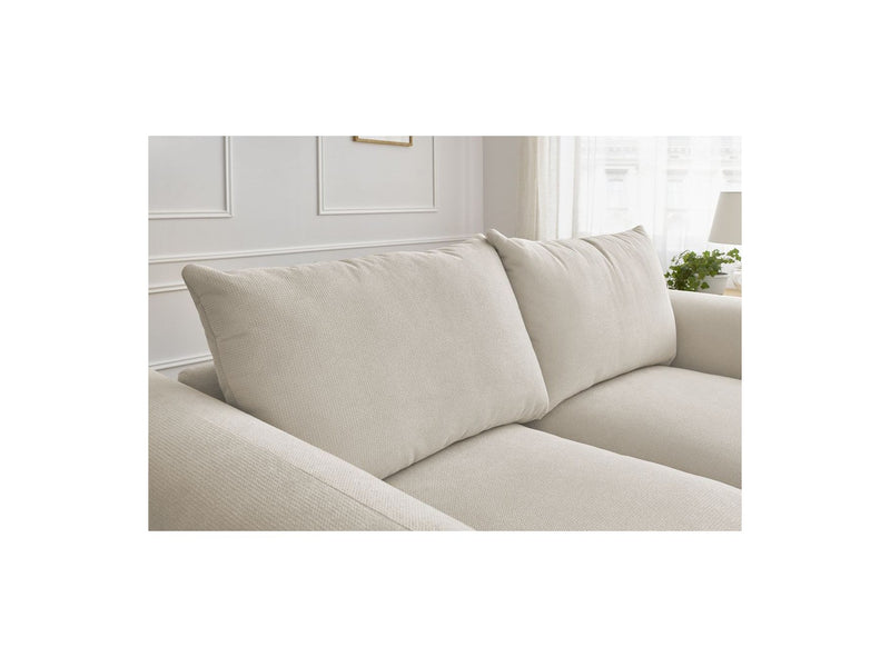 Canapé Droit Fixe 2 Places - Ernest - Tissu Lisse