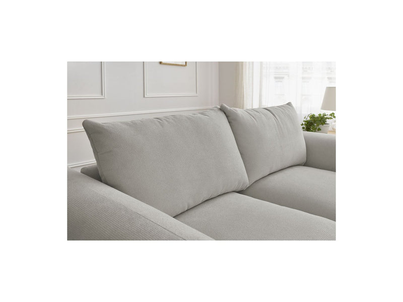 Canapé Droit Fixe 2 Places - Ernest - Tissu Lisse