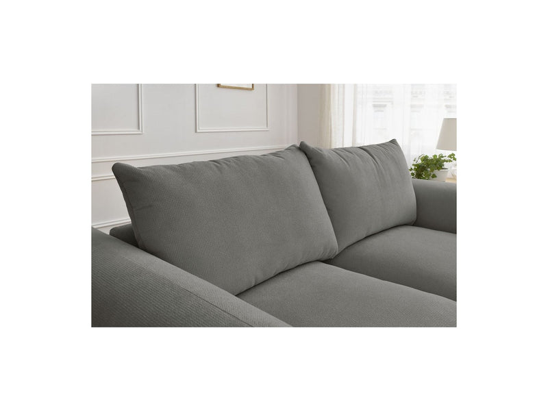 Canapé Droit Fixe 2 Places - Ernest - Tissu Lisse